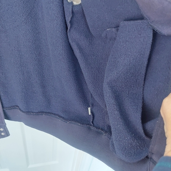 Marvel Captain America Red White Blue Button Up Varsity Jacket Size 2XL - Picture 9 of 9